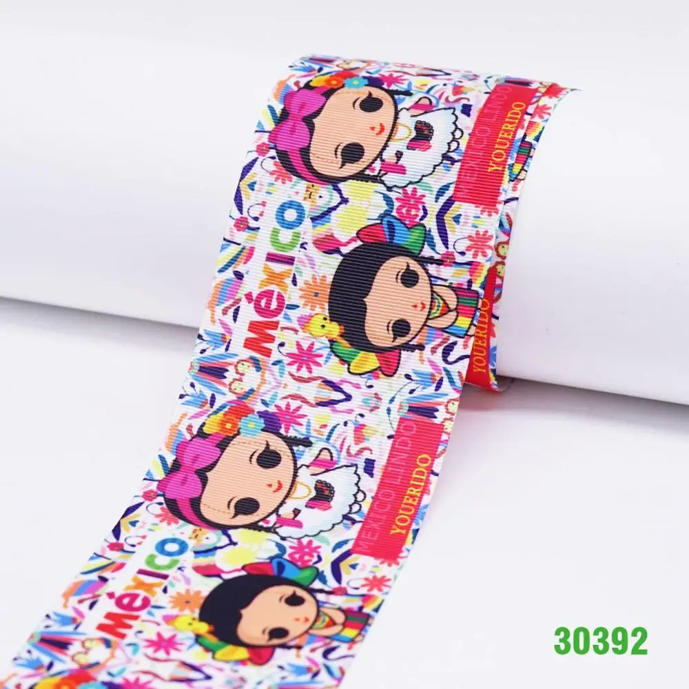 50 ярдов Мехико ленты напечатанные grosgrain ленты 30392