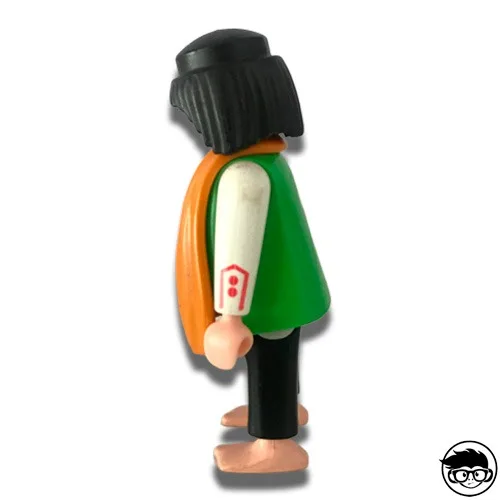 Playmobil винтажная фигурка парикмахера с фартуком свободный