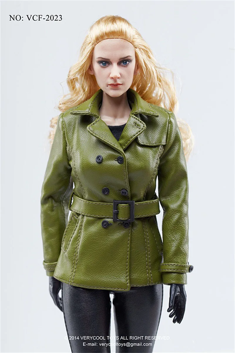 

In Stock 1/6 Scale Sexy Dressing Suit Snake Woman Suit Sexy Windbreaker Suit Leather Without Sculpt For 12" Female Body Figures