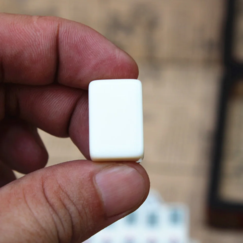  Antique Mahjong Box Mini Mahjong High Quality Party Game Travel Portable Mahjong Chinese Toys with 