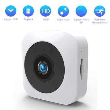 

Hot Mini Handheld Remote Monitoring Wifi Night Vision Sport TF Card Home Camera