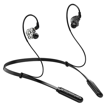 

S3 Dual Dynamic Bluetooth Headset, Mobile Music MP3 Dual Unit In-Ear Subwoofer Gaming Bluetooth Headset