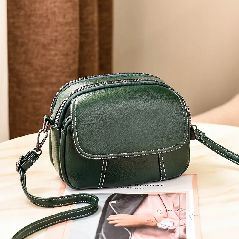 

2019 Crossbody Bags for Women Luxury Leather Vintage Messenger Bags Shoulder Designer for Women 2019 Sac A Main Femme Vintage