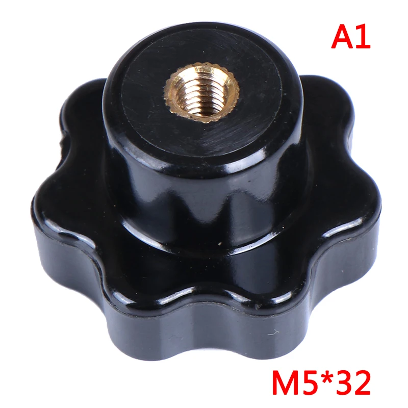 1 1 шт. Горячая новинка M5/M6/M8/M10/M12 Женская резьба в форме звезды головка зажимные гайки ручка для промышленного оборудования - Цвет: 1