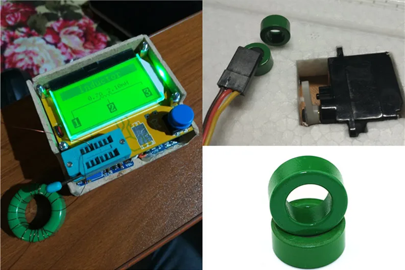 peças anel de bobina de núcleo de ferrite de ferro verde usado amplamente em de
