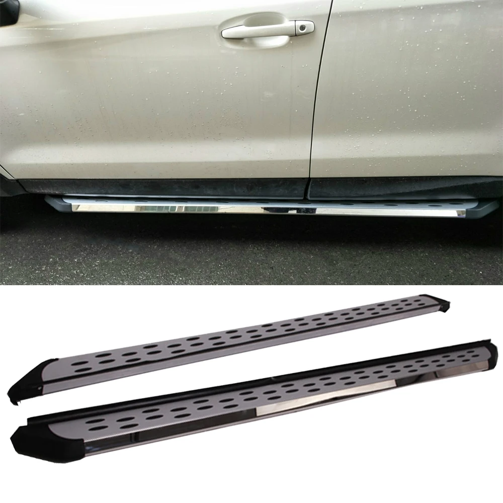 

Running board fits for Mitsubishi Outlander 2013-2021 Aluminium side Nerf step bar car pedal protector