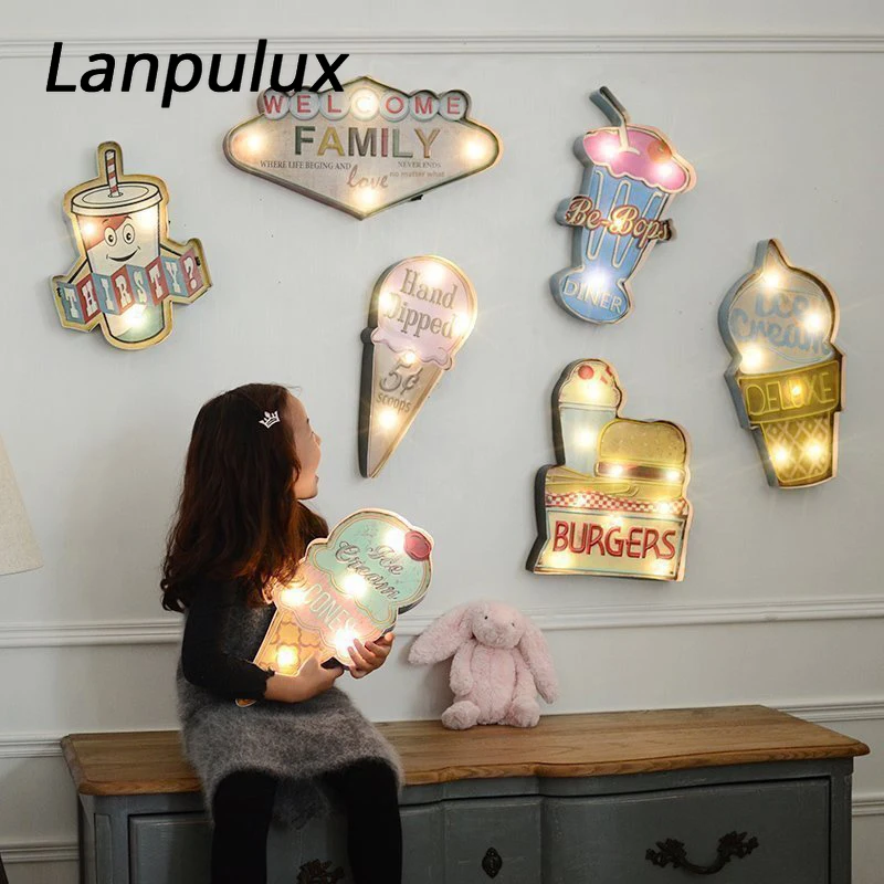Настенный светильник Lanpulux светодиодный винтажный с пультом дистанционного