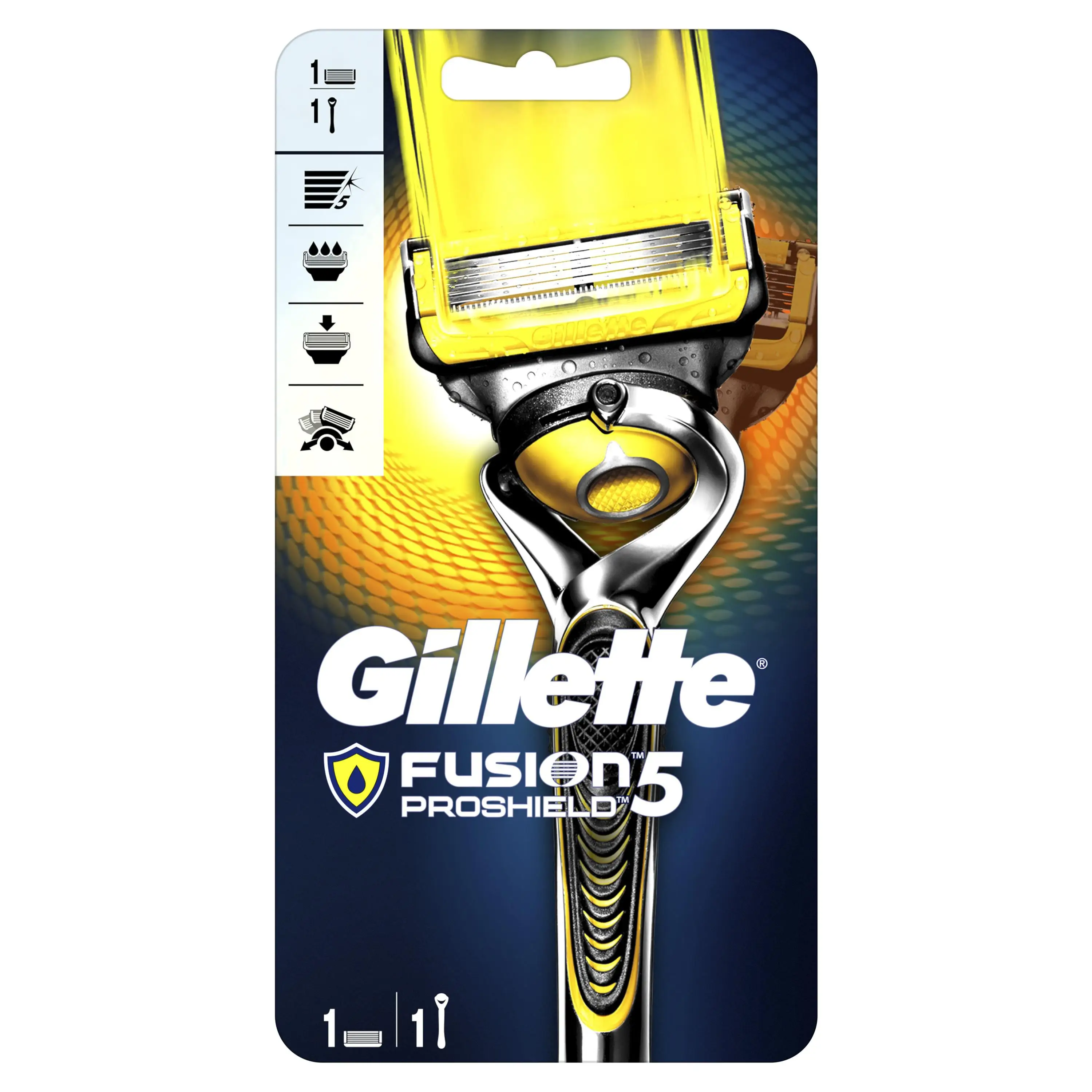 Мужская бритва Gillette Fusion 5 ProShield с 1 сменной кассетой | Красота и здоровье