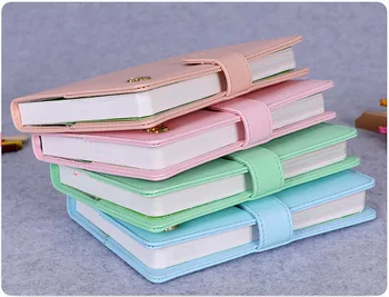 

Button Cute Pony Daily /Yearly Planner Journal Diary Notebook Faux Leather Cover 124 Sheets