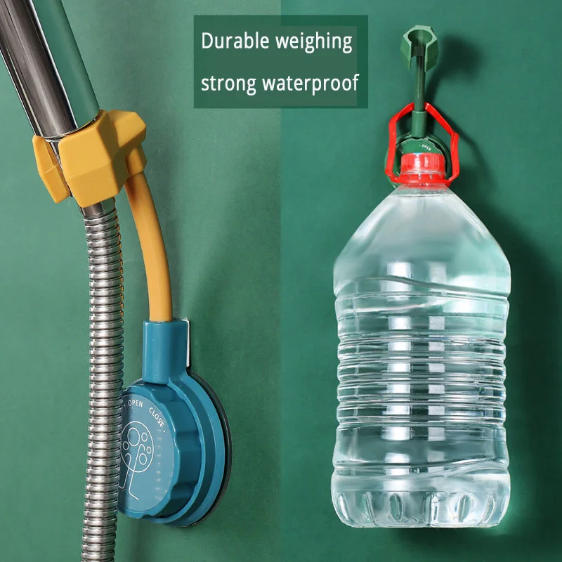

1pc Suction Cup Shower Holder Adjustable Shower Head Holder Universal Bathroom Bracket Nozzle Base Stand Punch-Free Rotation