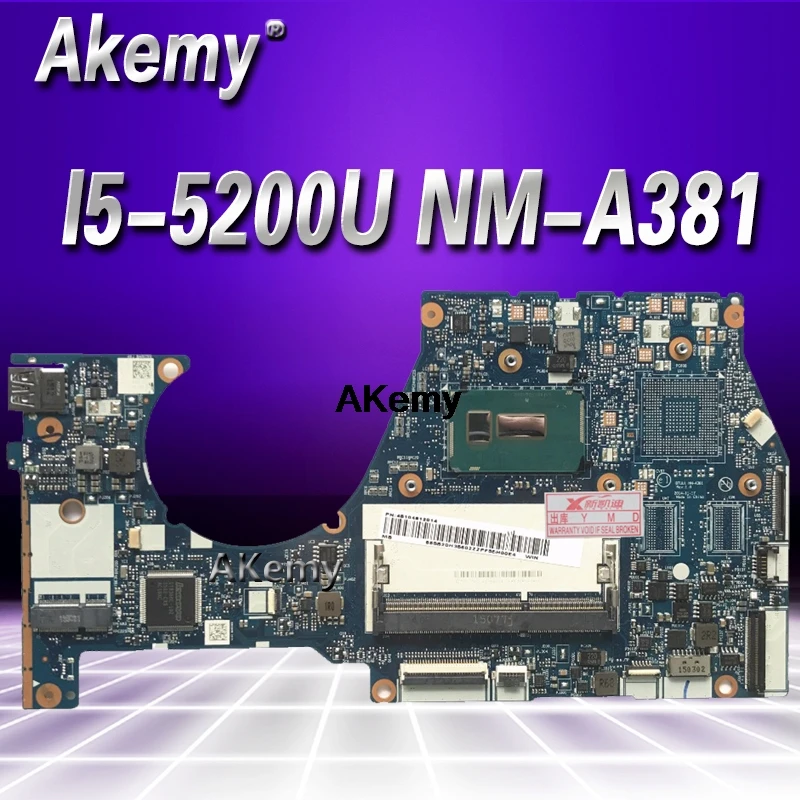 

For Lenovo YOGA 3 14 Motherboard with I5-5200U NM-A381 5B20H35640