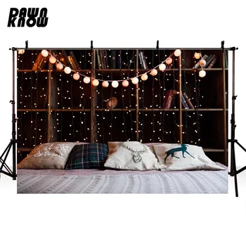 

DAWNKNOW Indoor Photography Background Wedding Pillows Light Photographic Backdrops Photo Studio Children Photocall lv2195