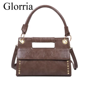 

Fashion Women Handbags Flap Bags Shoulder Bags Day Clutches Square Bag Rivet Velvet Famous Brand Crossbody Bags for Women Purse