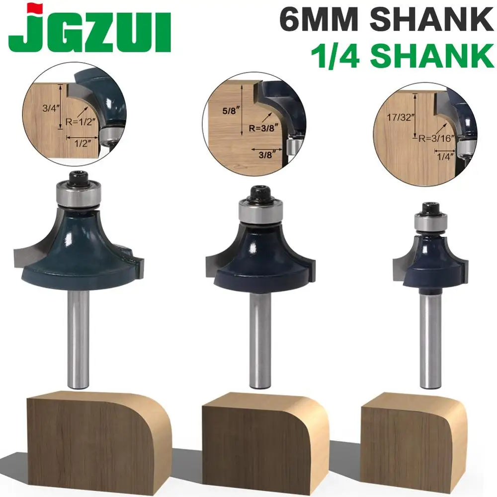  1pcs 6mm shank 1/4