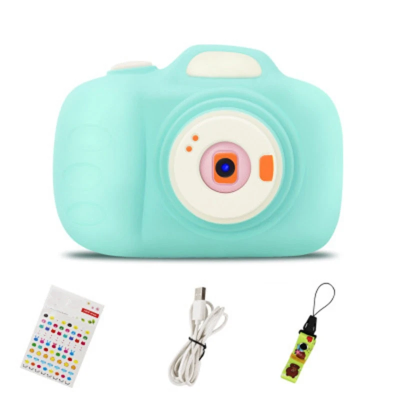 

FFYY-2.3 Inch Hd Screen Chargable Digital Mini Camera Kids Cartoon Cute Camera Toys Outdoor Photography Props for Child Birthday