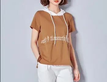 

2019 NEW Summer Fashion solid Tshirts short sleeve yellow T Shirts Women Casual Cotton Short Sleeve Tops
