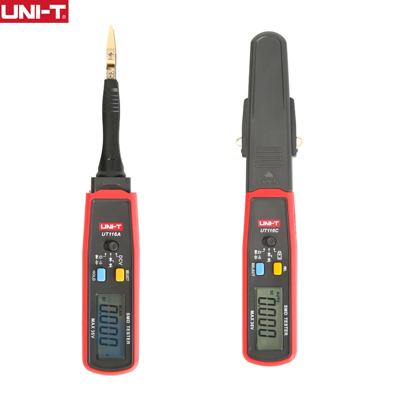 Мультиметр UT116A UT116C с автоматическим диапазоном сопротивления Диод емкости (RCD)