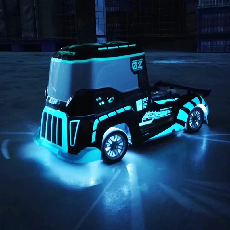 

Rbr/ C 1/10 High-Speed RC Remote Control Car Adult Rechargeable pv c Car Shell Drift Mop Head Heavy Truck Model Toy