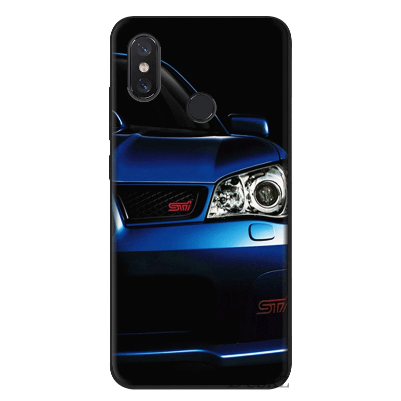 Чехол для телефона из термополиуретана для Xiaomi Mi 6 8 A1 A2 A3 9T 5X 6X Lite рro CC9E CC9 макс 3 9 SE Чехол Логотип Subaru - Color: B6