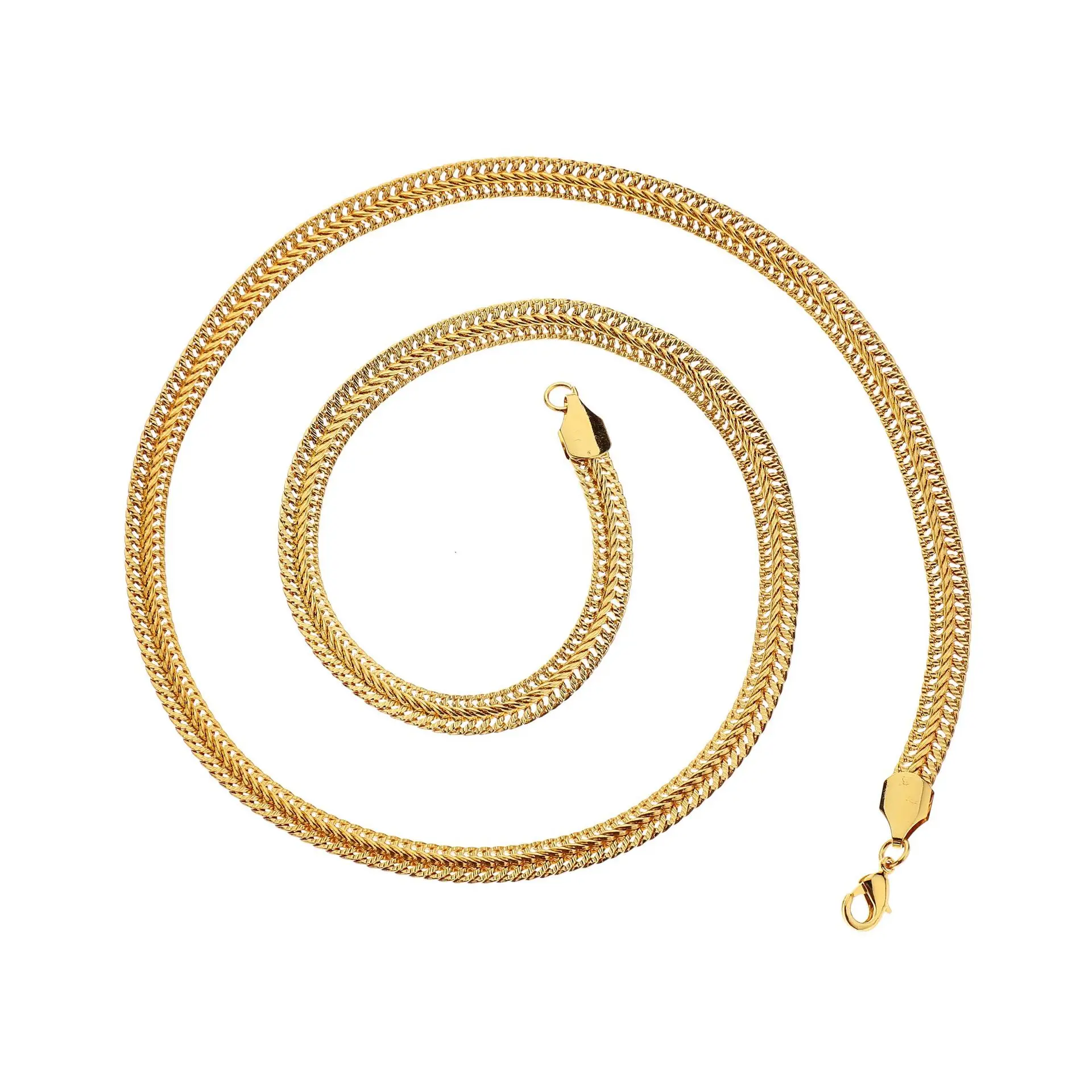 

Hot Sales-3.0 hu wei lian Single-necklace Trend Hip Hop MEN'S Necklace Cool Iron Chain Accessories
