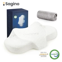 Sagino Memory Foam Bedding Pillow Relax Cervical Orthopedic Sleeping Pillows Neck Health protection Slow Rebound Ergonomic