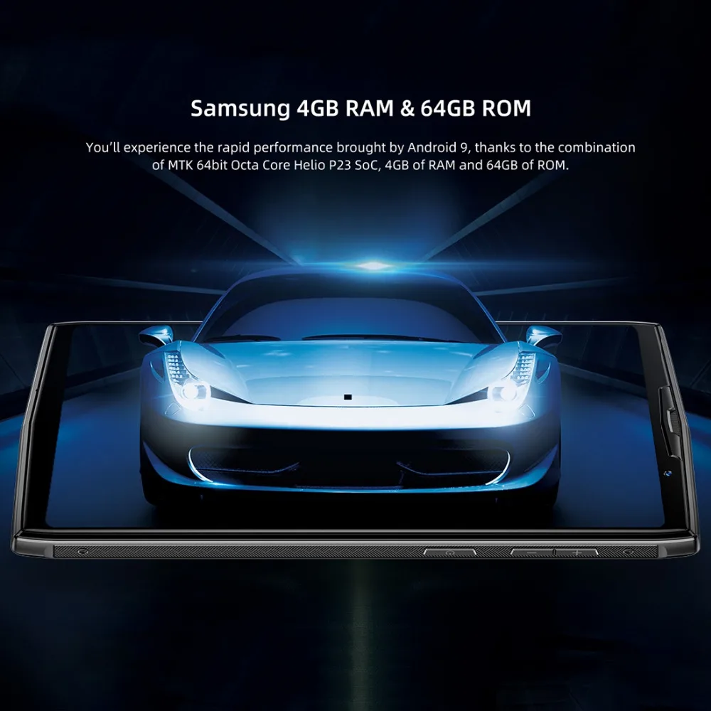DOOGEE N100, 4 Гб+ 64 ГБ, мобильный телефон, идентификация лица и отпечатков пальцев, 10000 мАч, 5,99 дюймов, Android 9,0, 4G, две sim-карты, смартфон