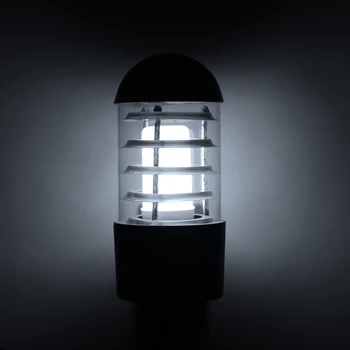 

Waterproof 12W Round Cover Single Head Garden Light Outdoor Waterproof Wall Light Black IP65 Wall Lamp Outdoor E27 Socket