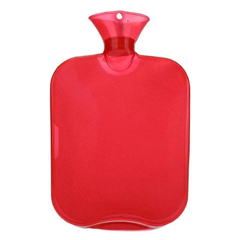 2000 мл высокая плотность ПВХ грелка Толстая Взрывозащищенная сумка Зимняя Теплая бутылка для воды наполнение водой грелка сумки