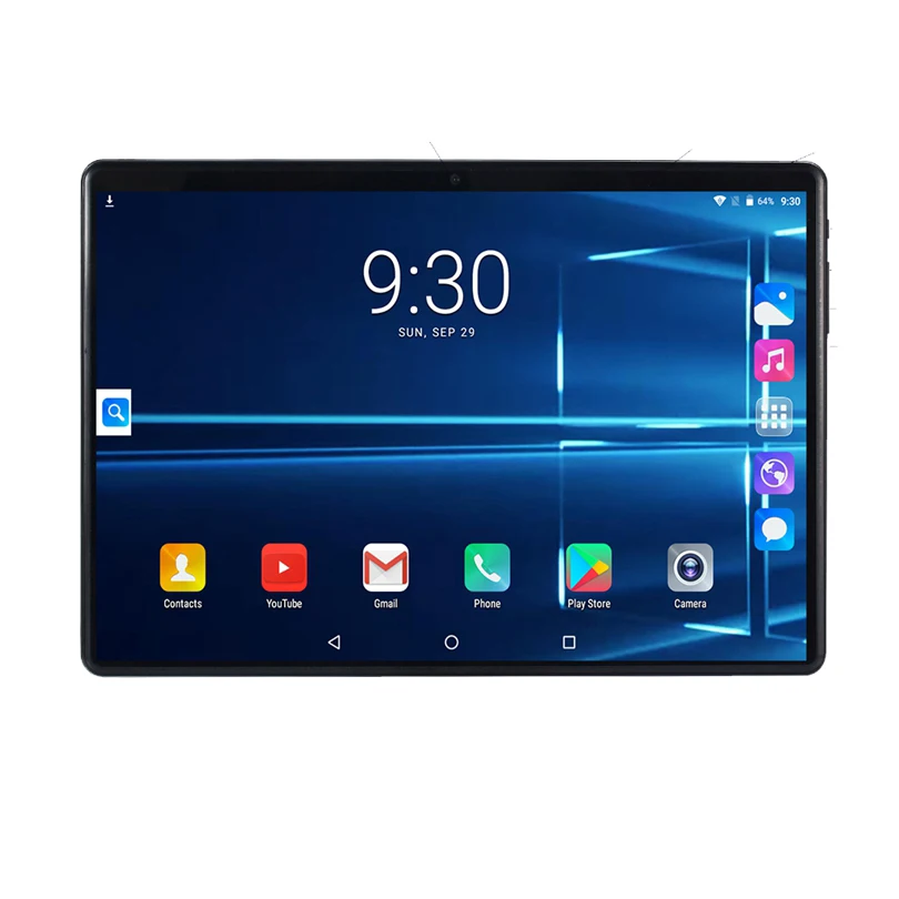 

New Android Tablet Pc 10.1 inch Google Play Phone Call 3G 4G GPS WiFi Tablet Octa Core 6GB 128GB With Bluetooth OR USB Keyboard