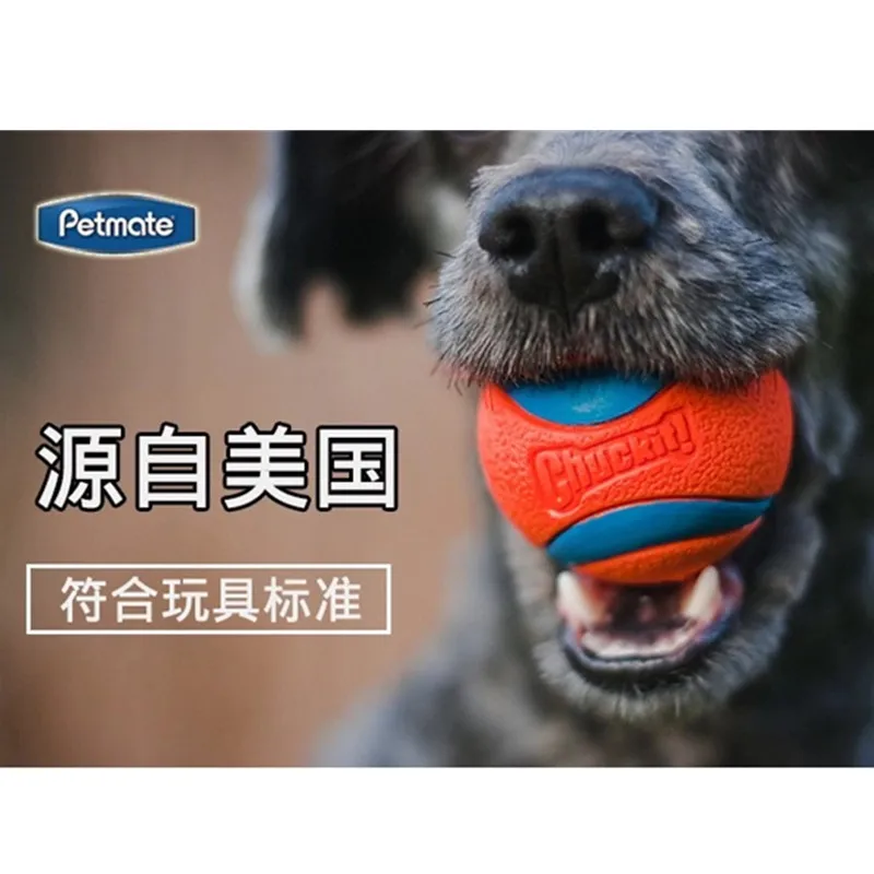 Игрушка Америка собака мяч укус Устойчив молярной резины Эластичность Pet обучение Тедди золотистый ретривер