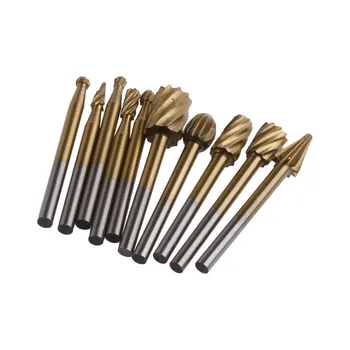 

New 10x Engraving Cutter Woodworking Tools Grinding Electric Rotary File Head Q0KD