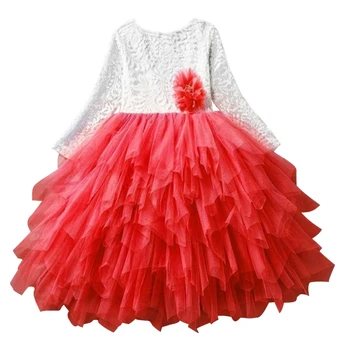 

Girls Christmas Dress For Autumn Winter Tutu Outfits Birthday Party Princess Dress Girls Long Sleeve Dress Vestido Infantil 3 8Y