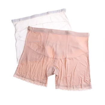 

Summer Pregnant Women Cotton Blend Shorts Maternity Solid Free High Elasticity Short Pants For Pregnancy Comfort Home