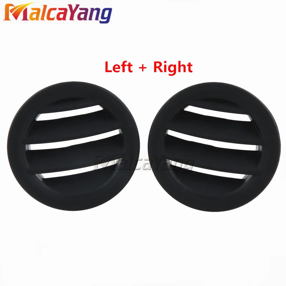 Абсолютно новые 1 пара черный/коричневый Air Ac Vent Trim Чехлы для Mer cedes W204 C300 C350 C630 C class