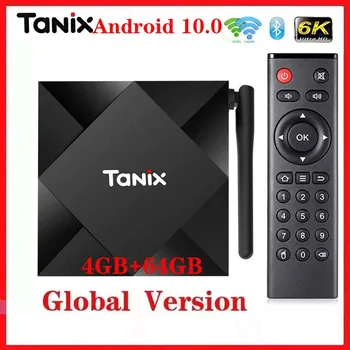 

Tanix TX6S TV BOX Android 10 Smart tv box 4GB RAM 32GB 64GB ROM Allwinner H616 Quad Core Box H.265 5g wifi Media player mi box