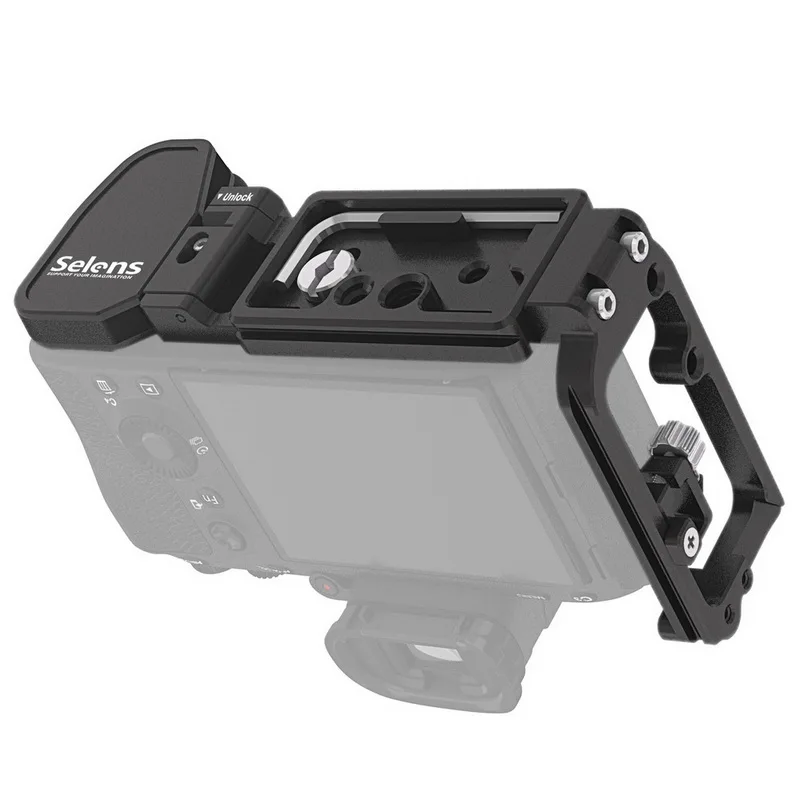 Selens A7 L кронштейн для sony A7SIII A7III A7RIII A9 Arca-Swiss стандарт L пластина крепления штатива быстросъемный Комплект расширения