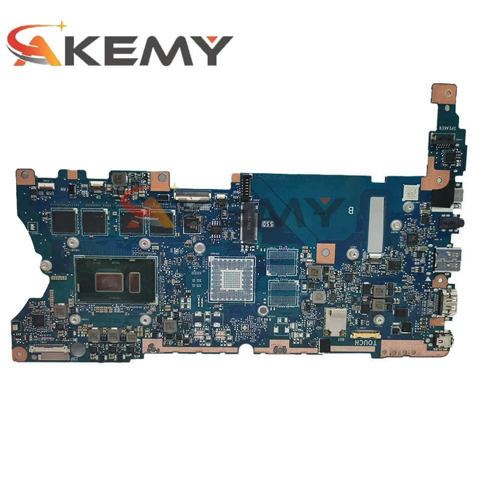 US $279.00 AKemy UX461UA laptop Motherboard I58250 CPU 8GB RAM Mainboard REV21 For ASUS UX461UN UX461 UX461U UX461UA Motherboard