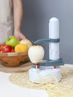 Electric Peeler Fruit Potato Peeling Machine Automatic Spiral Apple Peeler Vegetable Cutter Paring Tool 2