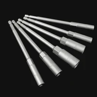 1Pc 5.5-19mm Lengthen Electric Drill Socket Head Bolt Nut Driver Bit Impact Drill Bits Adapter Socket Wrench Extension Bar 150mm 1