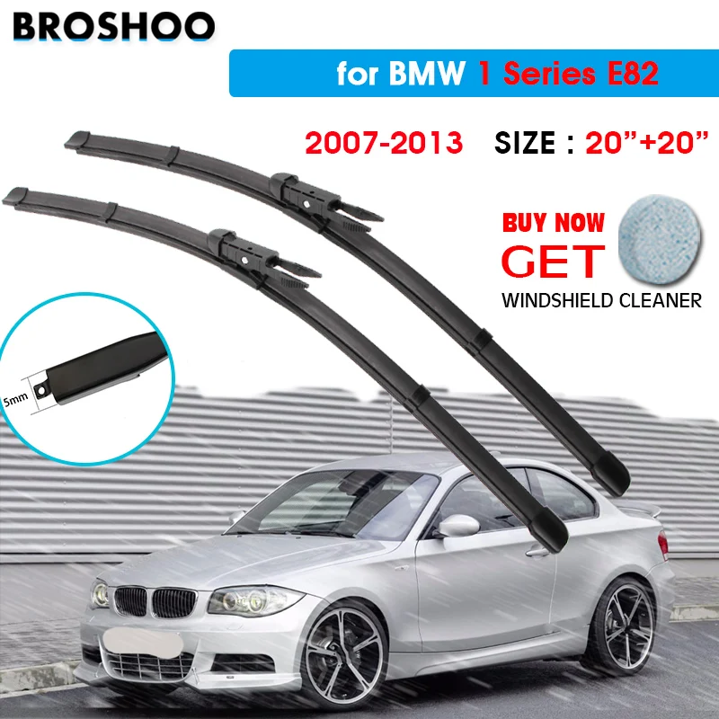 Escobillas limpiaparabrisas BMW Serie 1 E82 Coupé (2007 - 2013) - Neovision®