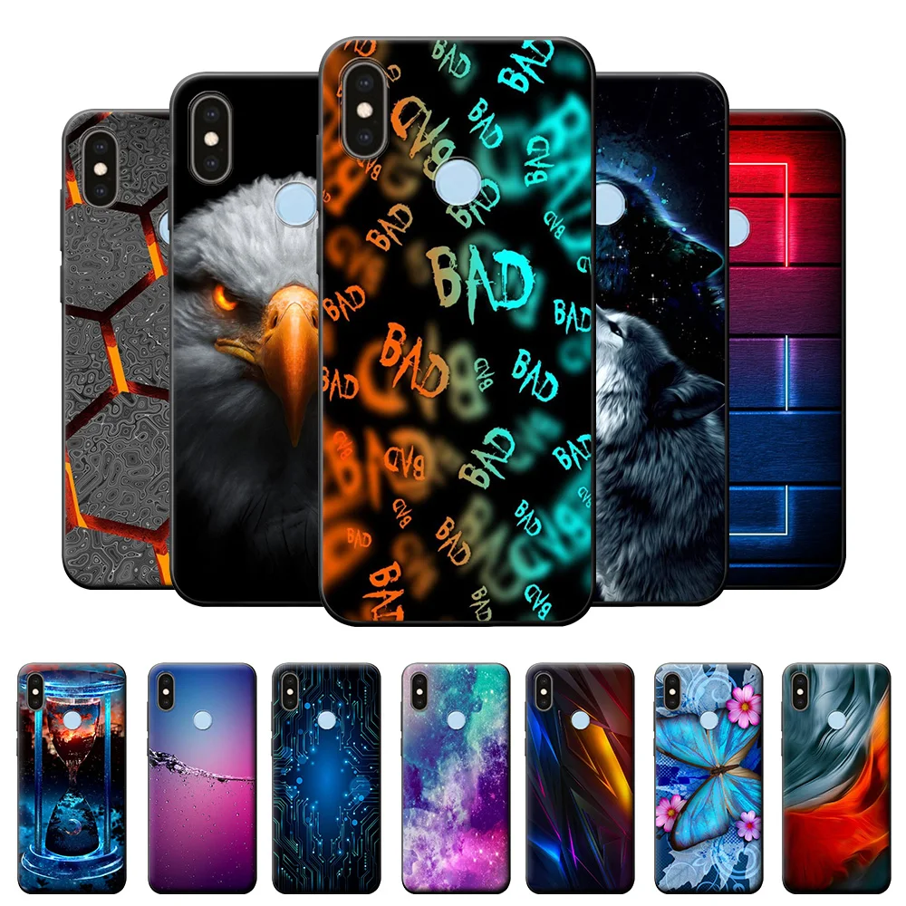 Custodia Per Xiaomi Mi A2 Custodia Xiaomi Mi 6X Custodia Per Telefono In Tpu Per Xiaomi Mi A2 Cover Posteriore In Silicone Per Xiaomi Mi 6X Custodia M