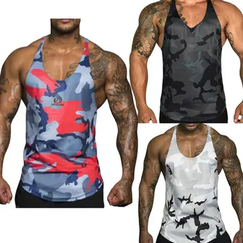 

Tank Top Men Gym Tank Top Bodybuilding Sleeveless Shirt Alphalete Tank Top Singlet Vq Fitness Sport Vest Stringer