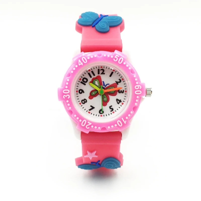 new design 3D Jelly Silicone Kids Watches hto fashion girls watches cool boys wristwatches new cartoon clock waterproof children watches 2020 free drop shipping (5)