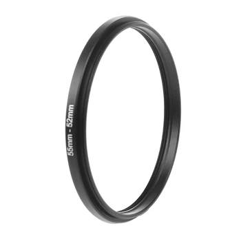

55mm To 52mm Metal Step Down Rings Lens Adapter Filter Camera Tool Accessory New L41F