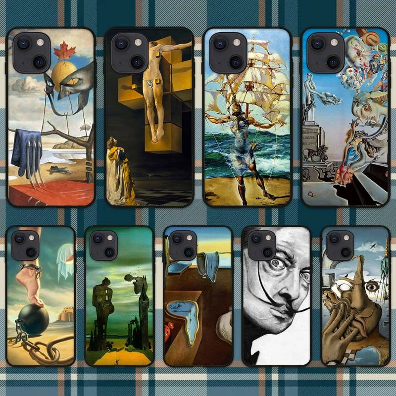 phone cases for iphone xr ZORORONG Salvador Dali Art Phone Case For iPhone 11 12 Mini 13 Pro XS Max X 8 7 6s Plus 5 SE XR Shell best iphone xr cases