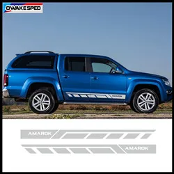 Pick Up Styling OFF ROAD Sticker For Volkswagen-Amarok Car Door Side Skirt Stripes Sport Accessories Auto Body Decor Vinyl Decal (3)_副本