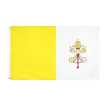 

Hanging 90*150 CM Vatican flag For Decoration