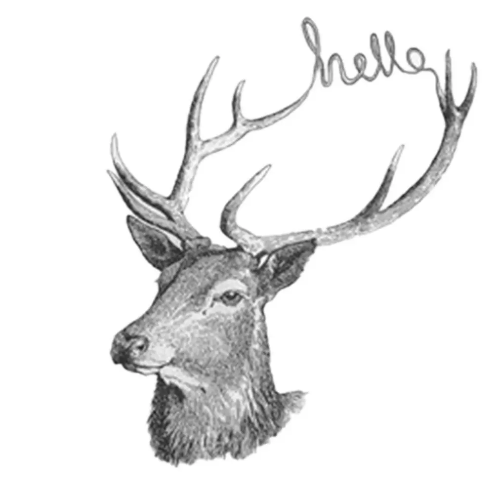 Deer Head Animal Self Adhesive Clothing Display Racks Hook Coat Hanger Cap Room Decor Show Wall 1 Deer Head Animal Self Adhesive Clothing Display Racks Hook Coat Hanger Cap Room Decor Show Wall 5