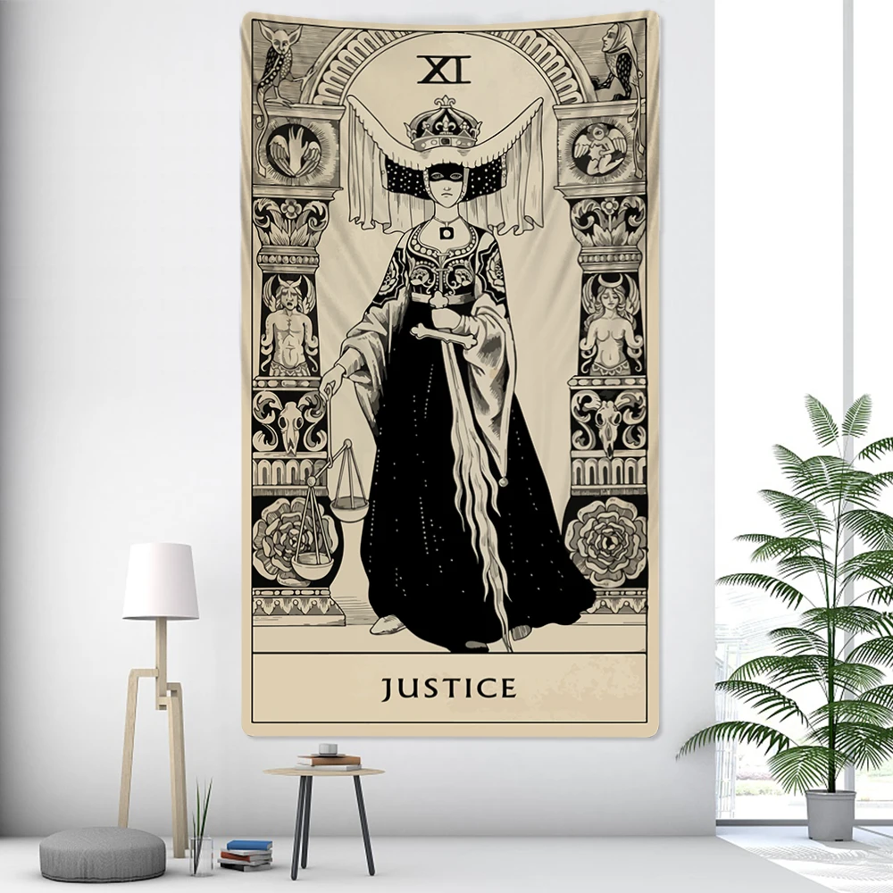 

Tarot Divination home decoration witchcraft tapestry Mandala wall decoration hippie, bohemian decoration