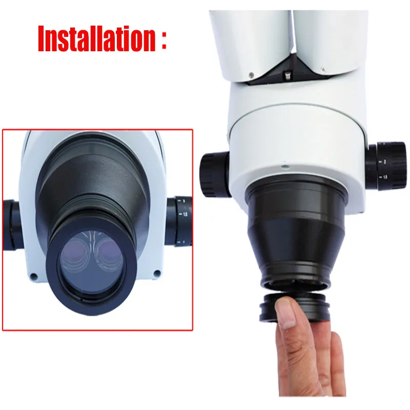 Lucky Zoom Brand New 1X Auxiliary Barlow Len for SZM Stereo Microscopes 48MM Binocular Trinocular Objective Dust Protective Anti-oil Anti-smoke Glass Lucky Zoom Brand New 1X Auxiliary Barlow Len for SZM Stereo Microscopes 48MM Binocular Trinocular Objective Dust Protective Anti-oil Anti-smoke Glass